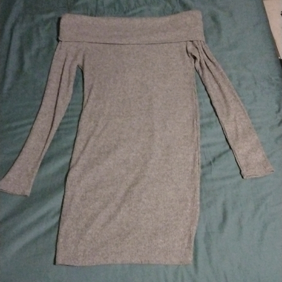 Cashmere Heart hips m, gray over the shoulder - Picture 2 of 7